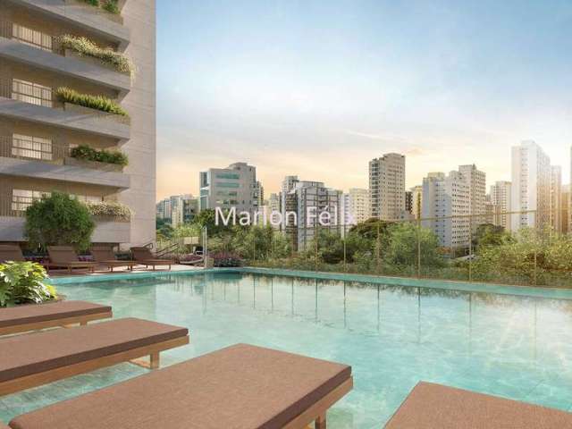 Apartamento novo com 148 metros quadrados 3 suítes varanda goumert e 2 vagas em Moema São Paulo SP