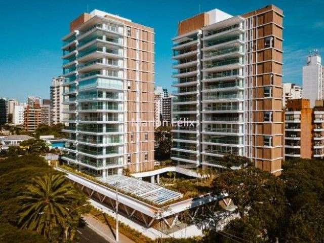 Oscar Ibirapuera Apartamento Alto Padrão novo no Ibirapuera com 186 m², 3 suítes, 3 vagas, vista livre, lazer completo