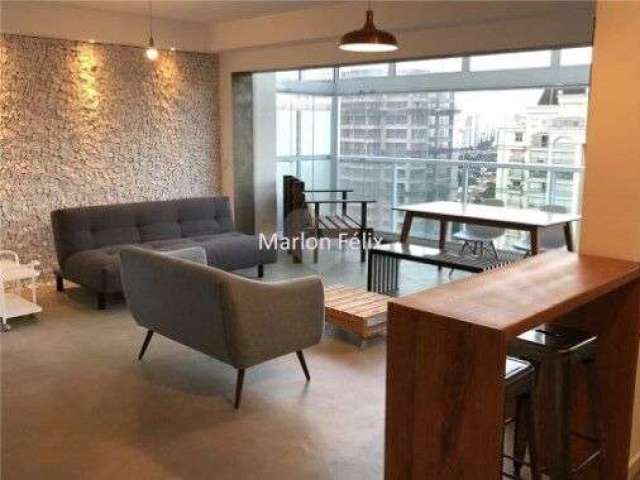 Apartamento Duplex com 83 metros 2 quartos 1 suíte varanda 1 vaga no Brooklin Sao Paulo SP