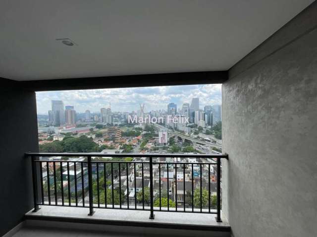 Apartamento tipo stúdio pronto e novo próximo da Berrini e metrô com 33 metros no Brooklin - São Paulo - SP