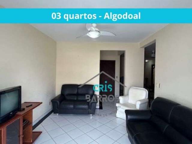 Apartamento para venda de frente com 3 quartos no Algodoal - Cabo Frio - RJ