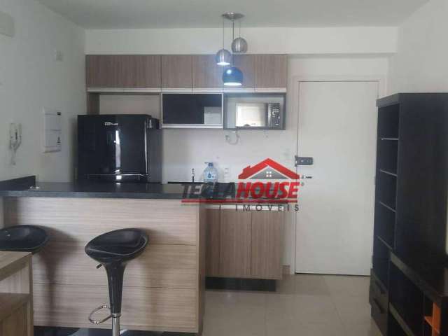 Apartamento com 1 dormitório para alugar, 38 m² por R$ 3.000,00/mês - Jardim Flor da Montanha - Guarulhos/SP