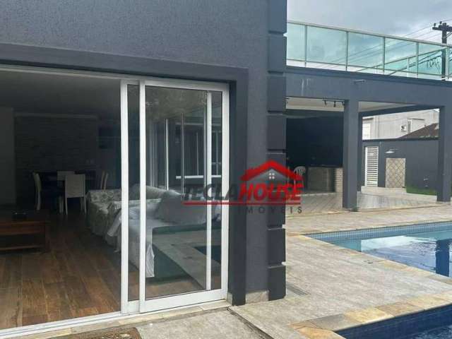 Sobrado com 4 dormitórios à venda, 361 m² por R$ 3.000.000,00 - Boracéia - São Sebastião/SP