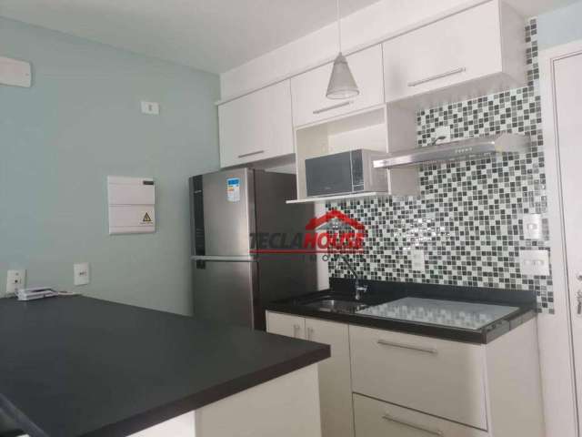 Apartamento com 1 dormitório para alugar, mobilado