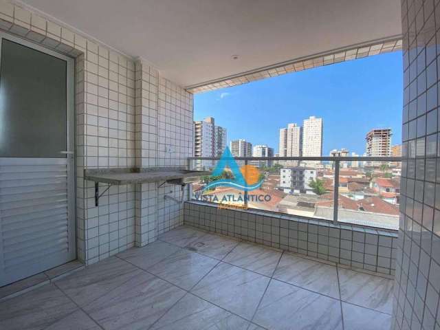 Apartamento com 2 dormitórios à venda, 62 m² por R$ 380.000,00 - Vila Guilhermina - Praia Grande/SP