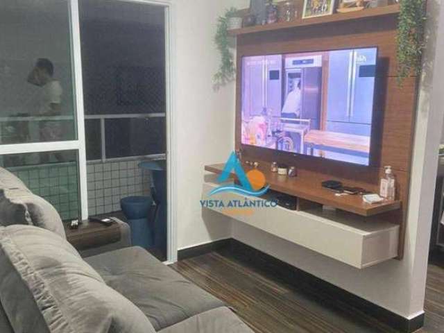 Apartamento com 2 dormitórios à venda, 69 m² por R$ 465.000,00 - Vila Guilhermina - Praia Grande/SP