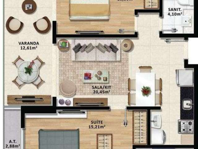 Apartamento em Stella Maris  -  Salvador