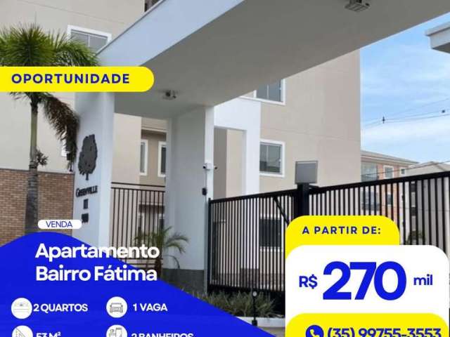 Apartamento à venda no bairro Bairro de Fátima - Pouso Alegre/MG