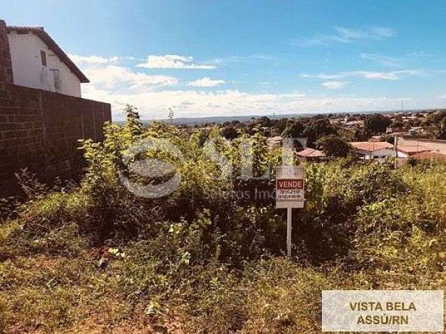 S8021 – Vende Terreno, com 450 m², bairro Bela Vista, Cidade de Assú/RN.