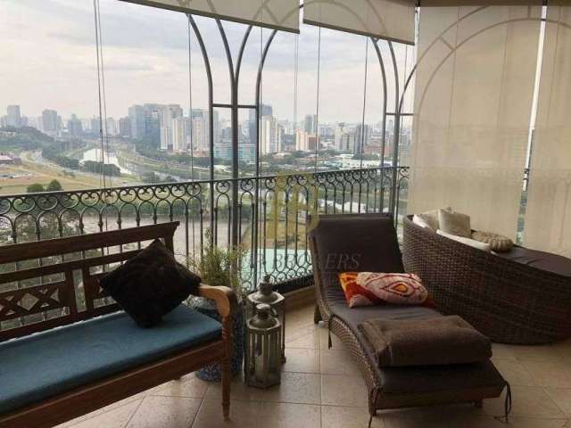 Apartamento com 4 suítes, linda vista no panamby-sp.