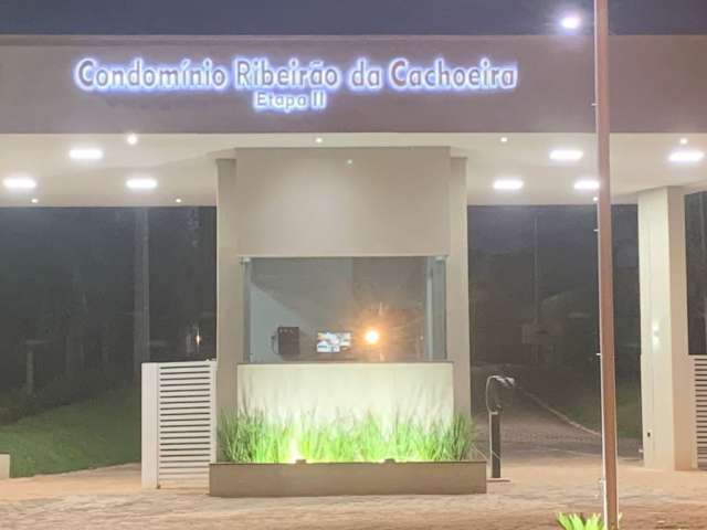 Chácara no condomínio ribeirão da cachoeira, com 5.000M2