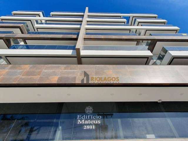 Apartamento com 1 dormitório à venda, 56 m² por R$ 483.840,00 - Braga - Cabo Frio/RJ