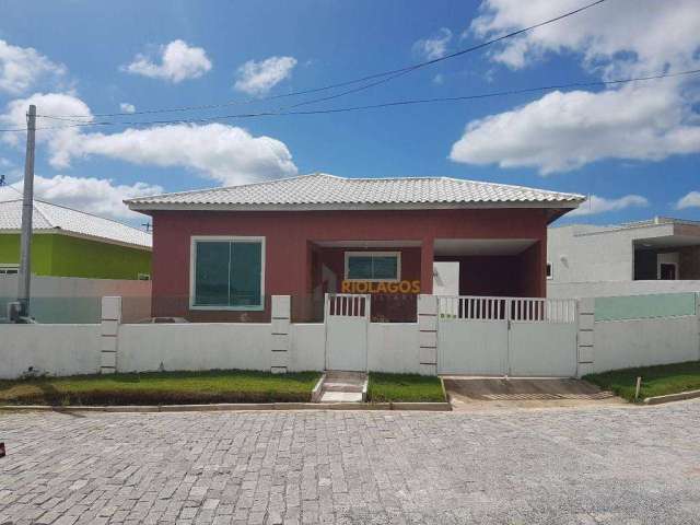 Casa com 3 dormitórios à venda, 104 m² por R$ 519.000,00 - Recanto do Sol - São Pedro da Aldeia/RJ