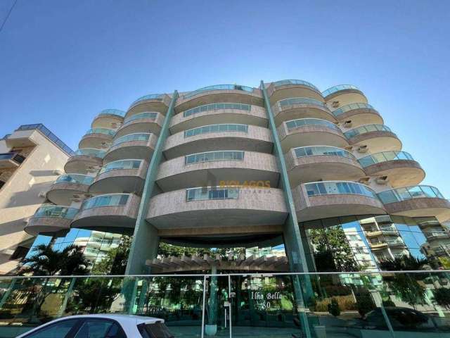 Apartamento com 3 dormitórios à venda, 90 m² por R$ 850.000,00 - Braga - Cabo Frio/RJ