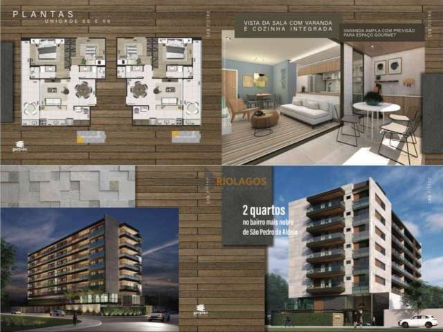 Apartamento com 2 dormitórios à venda, 50 m² por R$ 469.982,00 - Vila Sao Pedro - São Pedro da Aldeia/RJ