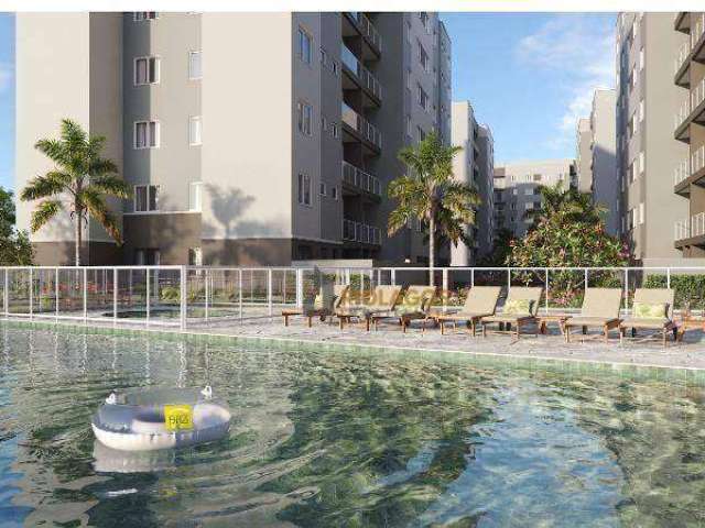 Apartamento com 2 dormitórios à venda, 45 m² por R$ 284.000,00 - Campo Redondo - São Pedro da Aldeia/RJ