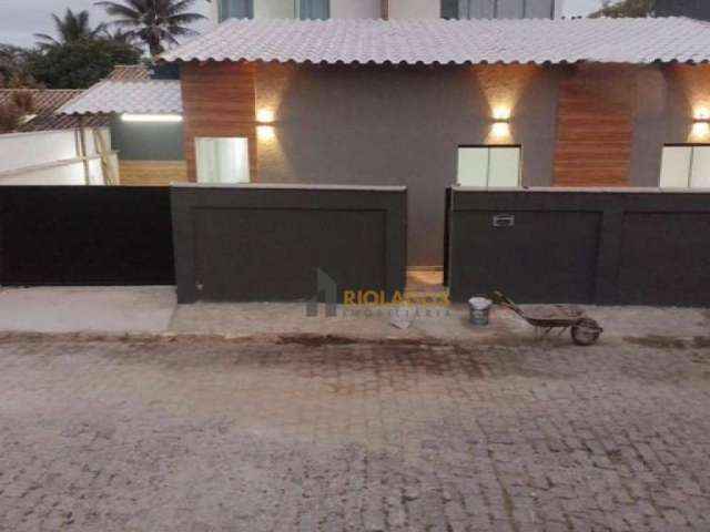 Casa com 2 dormitórios para alugar, 50 m² por R$ 1.736,00/mês - Foguete - Cabo Frio/RJ