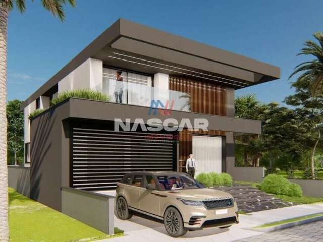 Casa Duplex com 4 Suítes e Piscina à Venda em Pedra Branca, Palhoça, 311m²