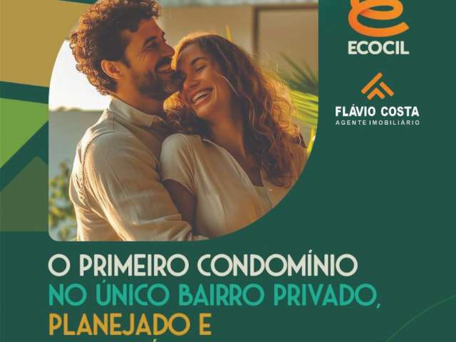 O primeiro condomínio no único bairro privado, planejado e  sustentável do rn