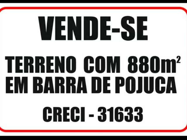 Terreno em Barra de Pojuca