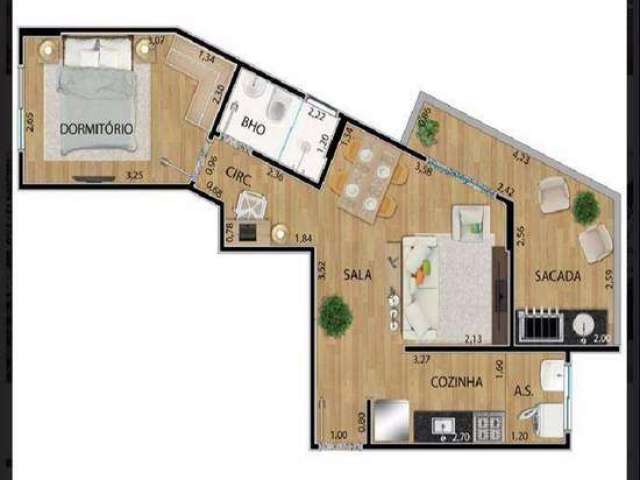 Apartamento Residencial à venda, Guilhermina, Praia Grande - AP1494.