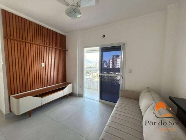 Apartamento com 1 dormitório à venda, 50 m² por R$ 370.000 - Vila Guilhermina - Praia Grande/SP