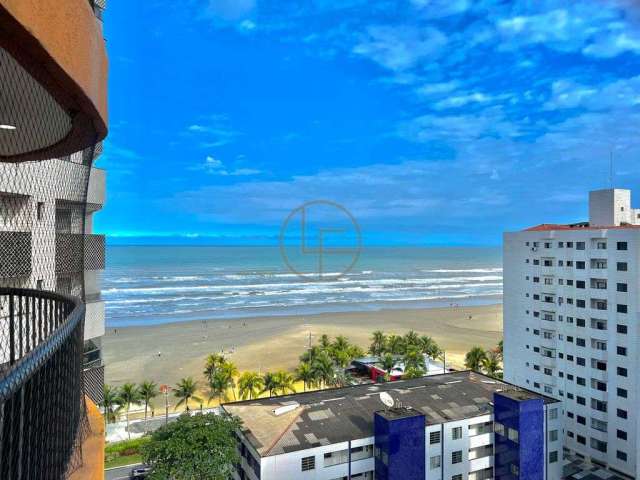 Apartamento de 04 Dormitórios com Sacada Gourmet, Vista Mar e Lazer Completo