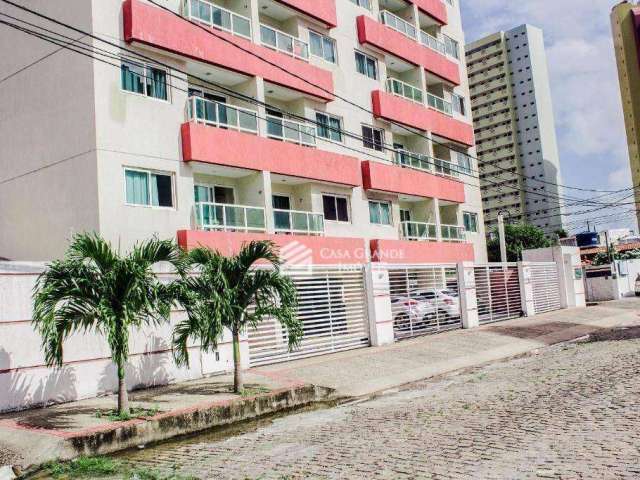 Flat com 1 dormitório para alugar, 45 m² por R$ 2.000,00/mês - Ponta Negra - Natal/RN