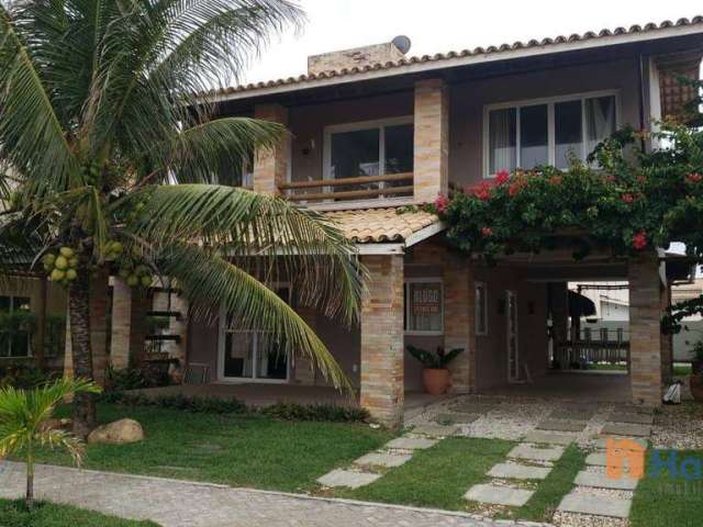 Casa com 4 dormitórios sendo 3 suítes em condomínio fechado frente mar à venda, 241 m² por R$ 1.200.000 - Zona de Expansão - Aracaju/SE