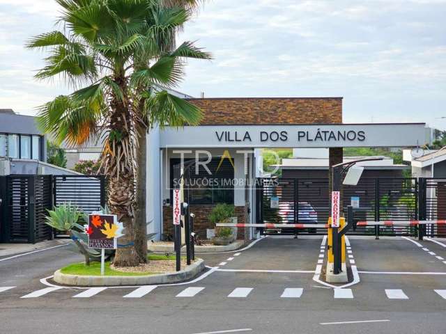 Terreno em condomínio fechado à venda na Rua Roberto Abdalla, 100, Vila dos Plátanos, Campinas por R$ 750.000