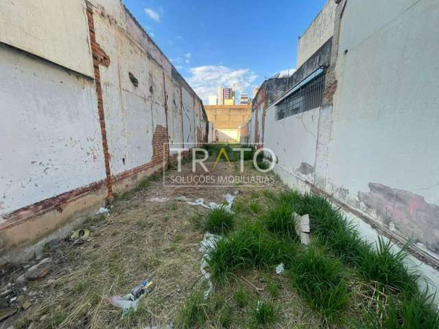 Terreno comercial à venda na Rua José de Alencar, 512, Centro, Campinas por R$ 300.000