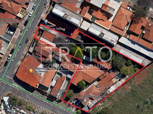 Terreno comercial à venda na Rua Emílio Henking, 240, Vila Rossi Borghi e Siqueira, Campinas por R$ 2.850.000