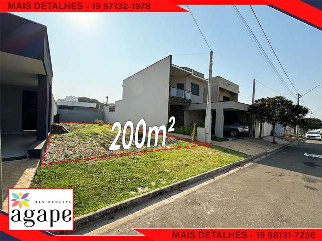 Lote plano - oportunidade - residencial ágape