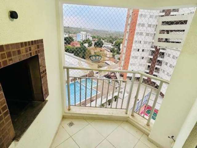 Apartamento para Locação em Cuiabá, Jardim Santa Marta, 3 dormitórios, 1 suíte, 2 banheiros, 2 vagas