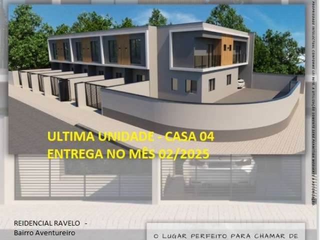 Sobrado Geminado á venda - Bairro Aventureiro - R$ 325.885,00