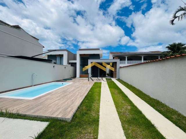 Casa com 3 dormitórios à venda, 109 m² por R$ 920.000,00 - Bosque Beira Rio - Rio das Ostras/RJ