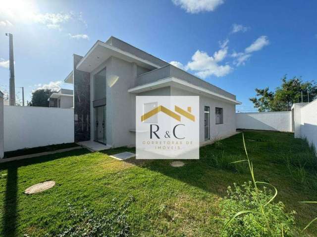 Casa com 3 dormitórios à venda, 75 m² por R$ 395.000,00 - Extensão Serramar - Rio das Ostras/RJ