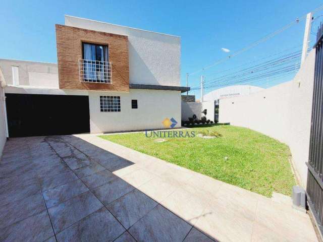 Sobrado com 3 dormitórios, 90 m² - venda por R$ 420.000,00 ou aluguel por R$ 2.546,00/mês - Campo Pequeno - Colombo/PR