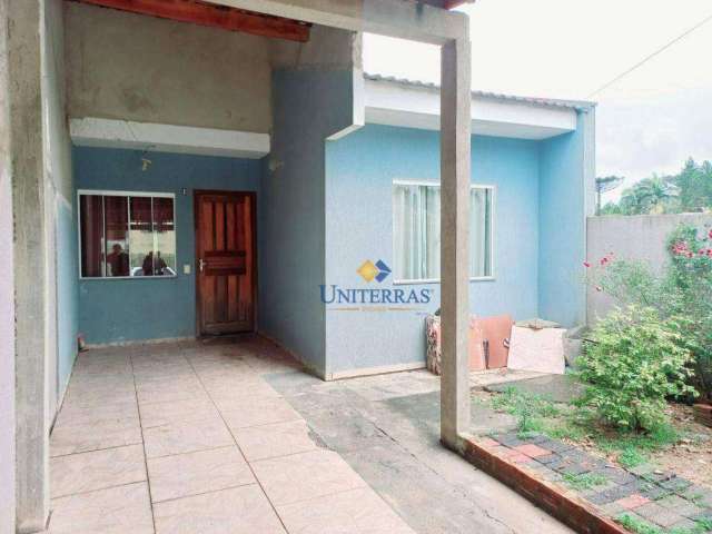 Casa com 3 dormitórios para alugar, 60 m² por R$ 1.450/mês - Arruda - Colombo/PR