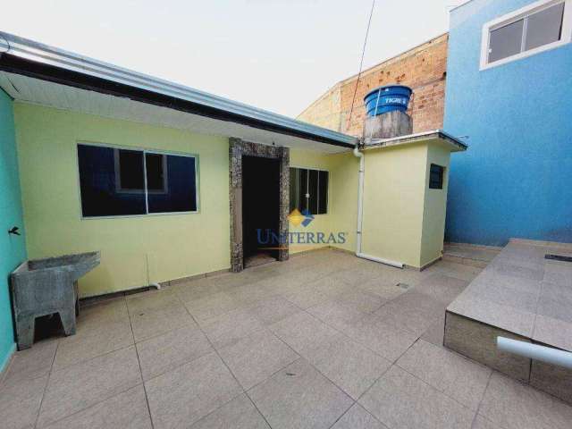 Casa com 1 dormitório para alugar, 40 m² por R$ 800/mês - Maracanã - Colombo/PR