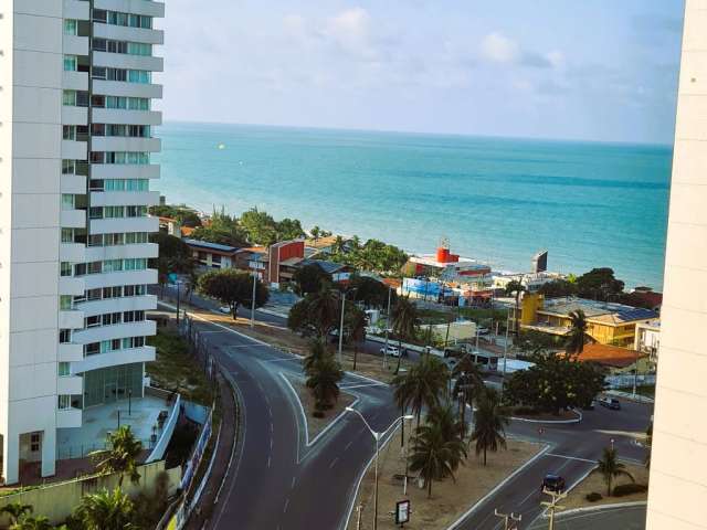 Flat Premium mobiliado a poucos metros com vista mar de Ponta Negra