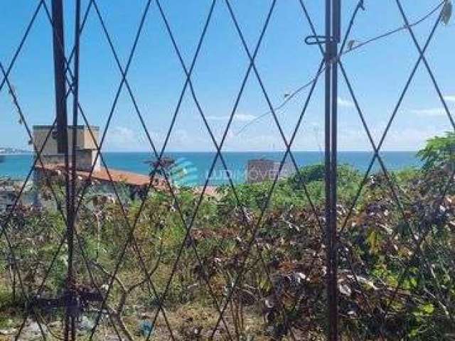 Terreno de 700m² com vista para o mar de Ponta Negra e o Morro do Careca, com escritura pública à