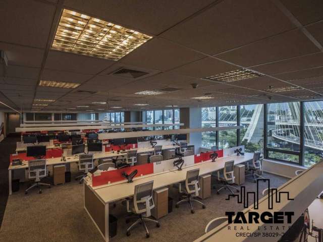 Conjunto Comercial/Sala mobiliada para alugar, 970m² - Faria Lima