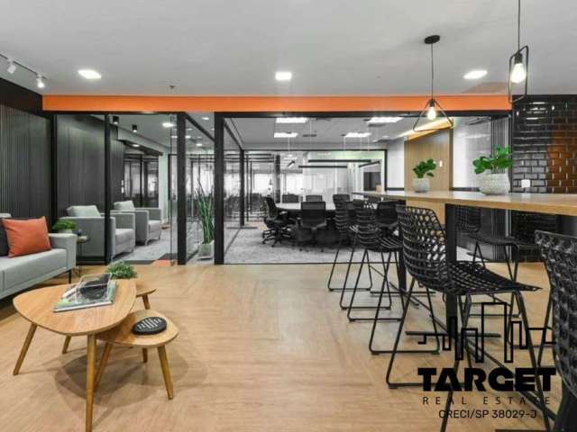 Confira! Conjunto mobiliado para alugar com 340m² na Berrini