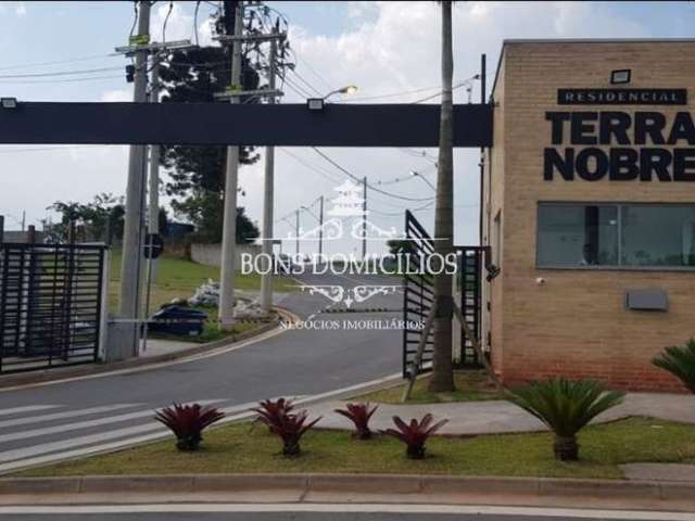 Terreno plano no condomínio Terra Nobre. Pronto pra construir e com projeto grátis!