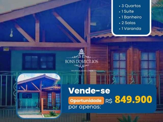 Casa em condomínio fechado com 3 quartos à venda no Jardim da Glória, Cotia  por R$ 849.900