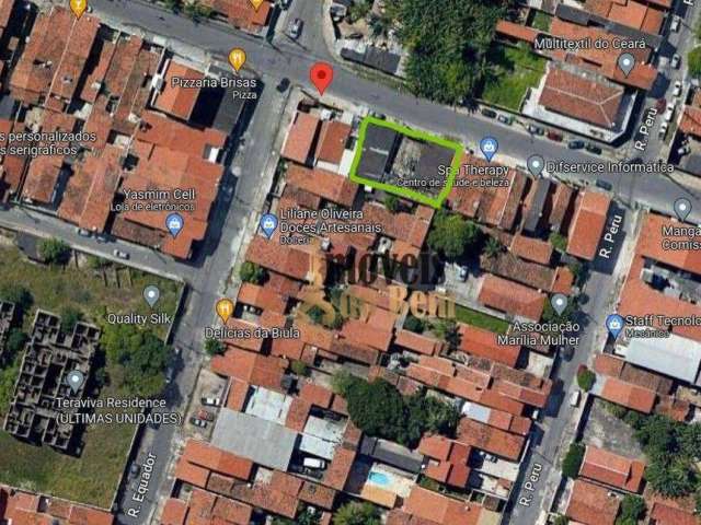 Terreno, 398 m² - venda por R$ 500.000,00 ou aluguel por R$ 5.226,82/mês - Serrinha - Fortaleza/CE