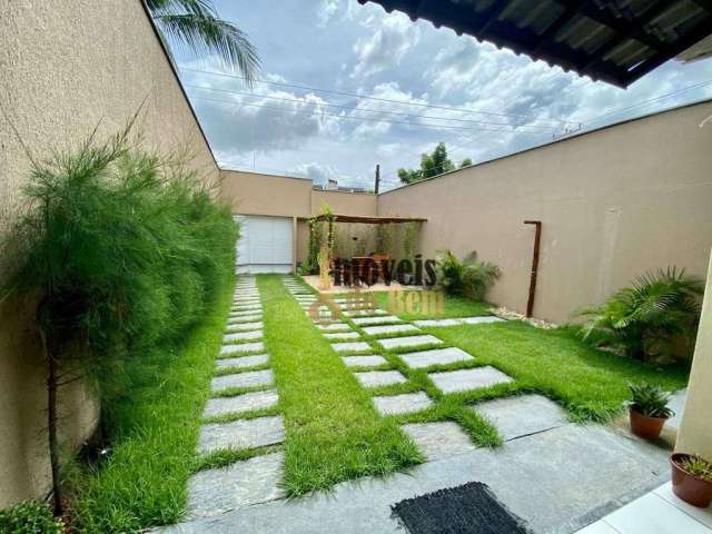 Casa com 3 dormitórios à venda, 121 m² por R$ 398.000,00 - Parques das Flores - Aquiraz/CE