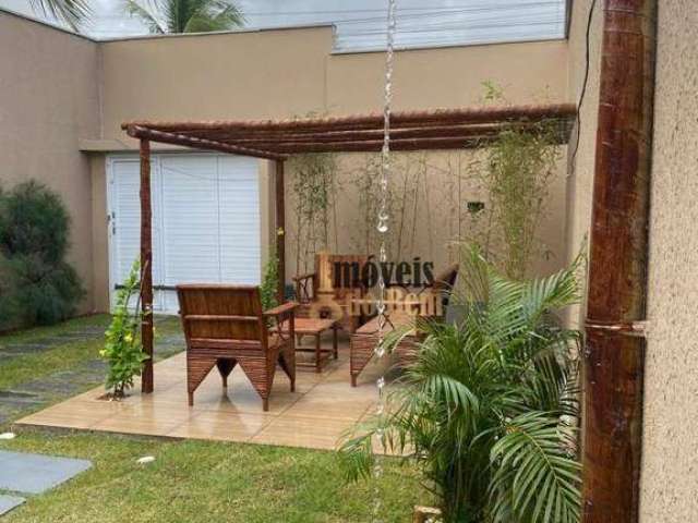 Casa com 3 dormitórios à venda, 121 m² por R$ 398.000,00 - Parques das Flores - Aquiraz/CE