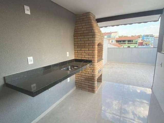 Cobertura com 2 dormitórios à venda, 76 m² por R$ 400.000,01 - Jardim Utinga - Santo André/SP